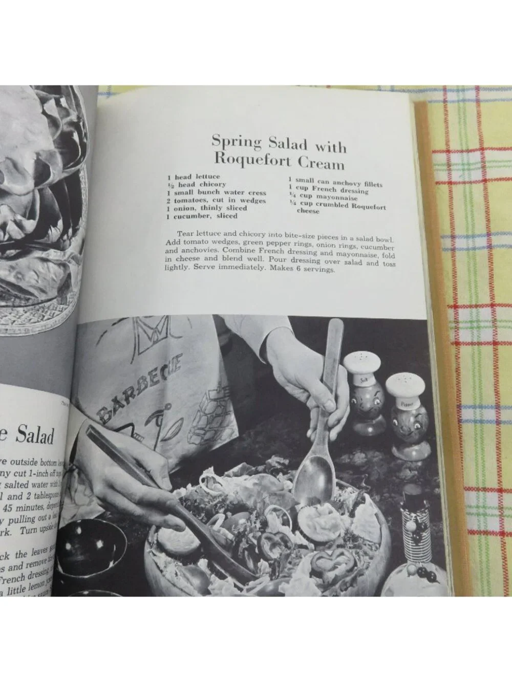 Book of Salads Recipe Book 1959 Cookbook by Hyla O'Connor Arco Do It Yourself